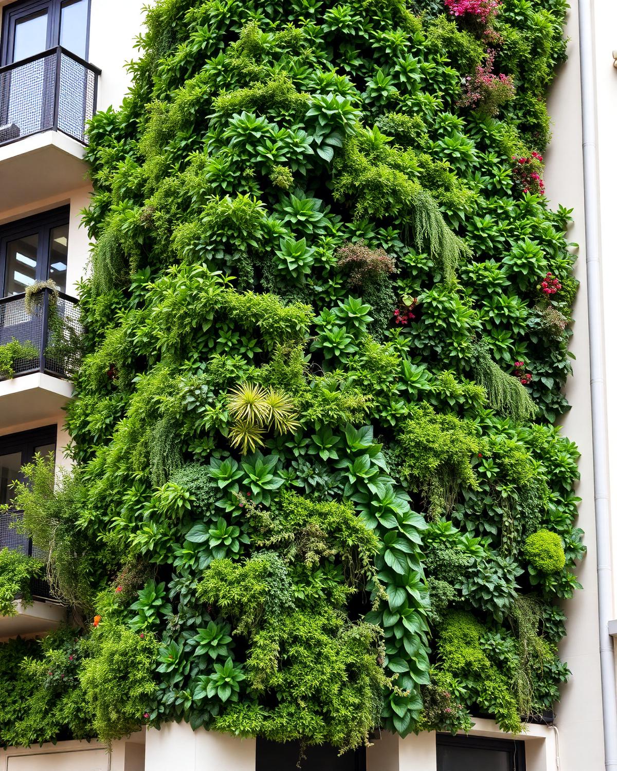 Urban vertical garden — mood study